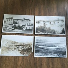 Lot Of 4 Lewiston-Clarkston Bridge, Hotel, Hill, View Idaho RPPC Photo Postcard picture