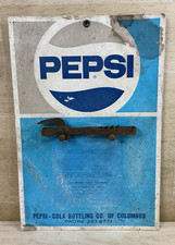 1977 PEPSI CALENDAR & Opener Cardboard Vintage Advertising picture