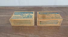 2 - Wood Cod Fish Boxes -CRISTOBAL Codfish picture