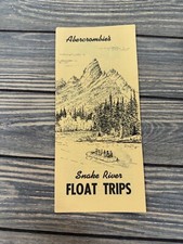 Snake River Float Trips Brochure With Map & Details picture