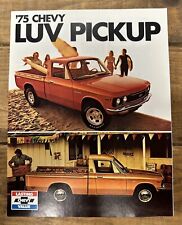 NOS 1975 Chevrolet LUV Pickup Truck Dealer Sales Brochure picture
