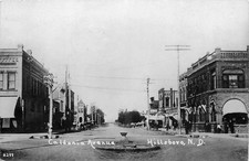 1916 Hillsboro North Dakota Street View occupation RPPC Postcard 26-1310 picture