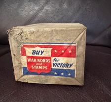 VINTAGE WWII Sealed Unopened Pack of 6 War Bond Matchbooks Keep Em Flying picture