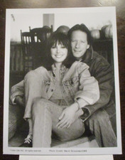 PRESS PROMO PHOTO 1994 MOVIE REUNION WITH MARLO THOMAS & PETER STRAUSS B&W O91 picture