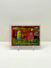2025 Topps SpongeBob Sapphire Hey Pal You Just Blow In From Stupid Town #/25 A91 picture