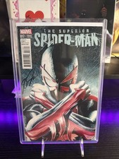 SUPERIOR SPIDER-MAN #17 1:50 J.G. Jones Variant Signed By J.G. Jones High Grade picture