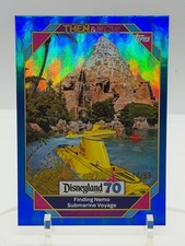 2025 Topps Disneyland 70th Then & Now #64 – Finding Nemo Submarine Voyage  44/99 picture