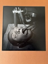 Medical Patient Surrealism Neal White Signed 1974 Vintage Silver Gelatin Photo  picture