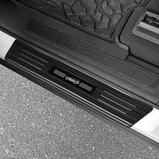 ZZEQYG 4 Pcs Door Sill Protector Compatible with Jeep Grand Cherokee (Not for... picture