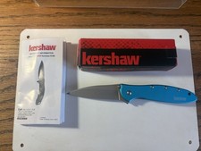 Kershaw TEAL 1660 OL Folding Knife Ken Onion SpeedSafe MADE USA NIB picture