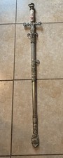 Antique Knights Templar Masonic Dress Ceremonial Antique AMES Rare picture