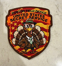 United States Secret Service Boston Field Office Patch Thanksgiving picture