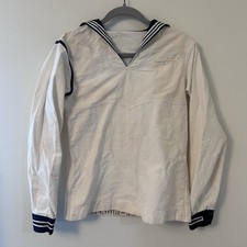 Pre WWII US Navy Dress White Cracker Jack Uniform Top Men’s 36 (Pre 1942) USN picture