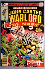 John Carter, Warlord of Mars #1 VF- 1st Appearance of John Carter in Marvel picture