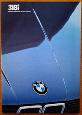 BMW * 1983 * 318i * Original Sales Brochure * EXC COND *  picture