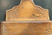 Antique KRONHEIM OLDENBUSCH : Arts and Crafts Copper Clad BOOK END picture