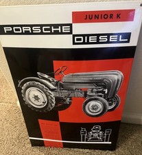 High-quality Porsche Dissel junior K metal sign serial numbered /1000 picture
