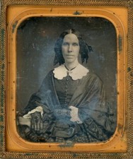 Pretty Young Woman (1/6 Plate Daguerreotype) picture