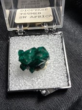 DIOPTASE TSUMEB SW AFRICA HYBLOCKROCKSTORE picture