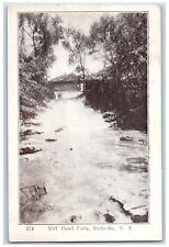 1931 View Of Mill Pond Falls Richville New York NY Posted Vintage Postcard picture