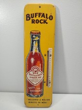 Rare Vintage Buffalo Rock Ginger Ale Birmingham Al Thermometer Taste Difference  picture