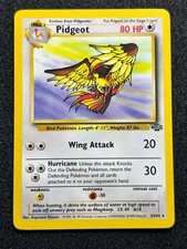 Pidgeot 24/64 Pokemon Card 1999 Jungle Set Non Holo Rare Vintage WOTC LP picture