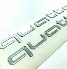 Quattro Logo Front / Rear Badge Emblem Fr Audi A3 A4 A5 A6 A7,... picture