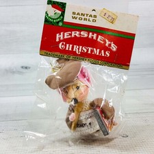 Vintage Hersheys Corn Husk Chef Mouse 3.5