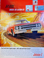 Magazine Advertisement 1964 Oldsmobile Jetstar I Sports Coupe picture