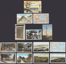 Cape Cod and Nantucket Massachusetts Vintage Unposted Postcards ▲ You Pick picture
