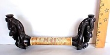 Vintage Indonesian Toba Batak Tribe Ceremonial Medicine Container, Bone and Wood picture