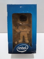 Intel Bunny Man People Bobblehead Limited Edition Figure Yellowing & Damaged Box picture