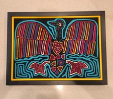 ART - Vintage Original Mola Kuna Art 12.5