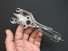 1909 Very Rare/Unusual Vtg “Erik H. Nylin” Wrench/sharpener/hammer &. Multi Tool picture