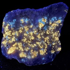 Rich Fl. Norbergite, Diopside: Sterling mine, Ogdensburg, Sussex Co., New Jersey picture