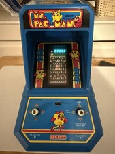 Vintage 1981 Coleco Ms. PAC-MAN Tabletop Mini Arcade Game Midway Very Near Mint picture