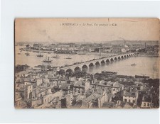 Postcard Le Pont Vue générale Bordeaux France picture