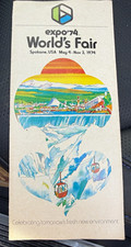 Vintage 1974 Expo ’74 World’s Fair Spokane, Washington Promotional Brochure picture