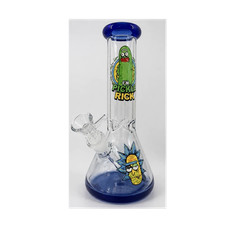 Rick and Morty Glass Hand Pipe Spoon Bowl Thick Glass Fast Ship USA picture