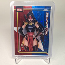 Topps 2026 Topps Chrome Marvel Dragonfire #033 1st Edition Serial #/41 picture