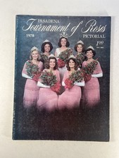 1978 Pasadena Tournament of Roses Program Vintage Parade Pictorial 8.5x11 picture