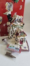Blue Sky Clayworks North Pole B & B Tealight Incense Holder Heather Goldminc picture