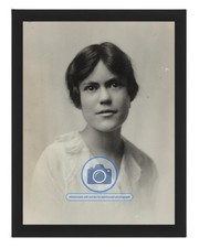 MISS ELIZABETH SMITH OFFICE MANAGER THE SUFFRAGIST D.C. 1917 8X10 FRAMED PHOTO picture