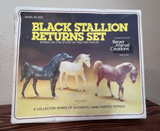Vintage 1983 Breyer - Black Stallion Returns Horse Set of 3 #3030 Original Box picture
