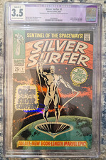 Silver Surfer #1 CGC 3.5 Restored 1968 1st Solo Silver Surfer  picture