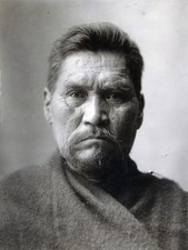 Kwakwaka'wakw Chief 1914 Vintage Portrait Photo Reprint Wall Art picture
