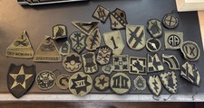 LOT OF 41 US Army Subdued Cloth Patches  WHOLESALE picture