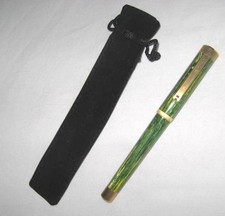 Montegrappa Zero Samba Fountain Pen USA Exclusive With Gold Plated Medium Nib picture