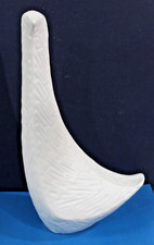 Tall Jonathan Adler MCM White Menagerie Ceramic Bird Figurine Sculpture 11.5