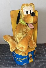 2001 FISHER PRICE MATTEL DISNEY FUN N FLOPPY PLUTO DOG PLUSHSOFT STUFFED TOY picture
